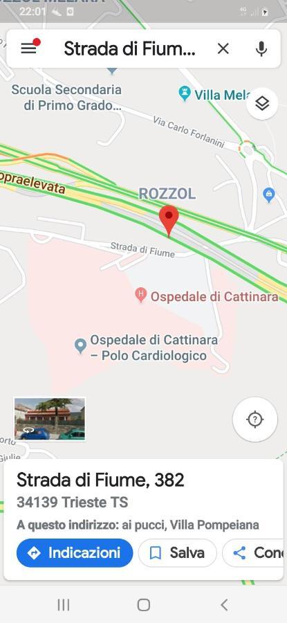 A Casa Di Silvy Villa Trieste Eksteriør billede